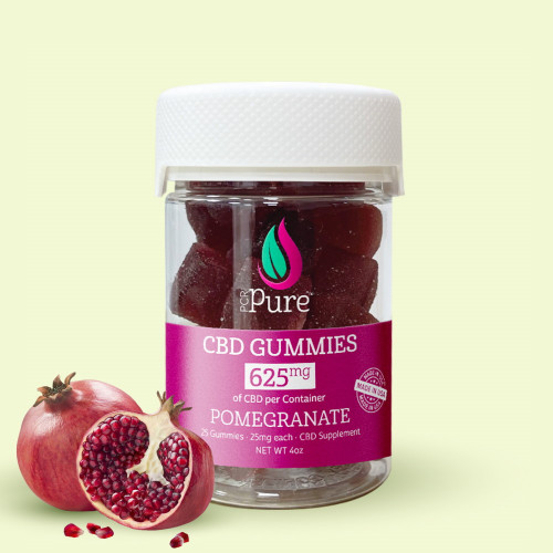 25mg Gummy Pomegranate Flavor