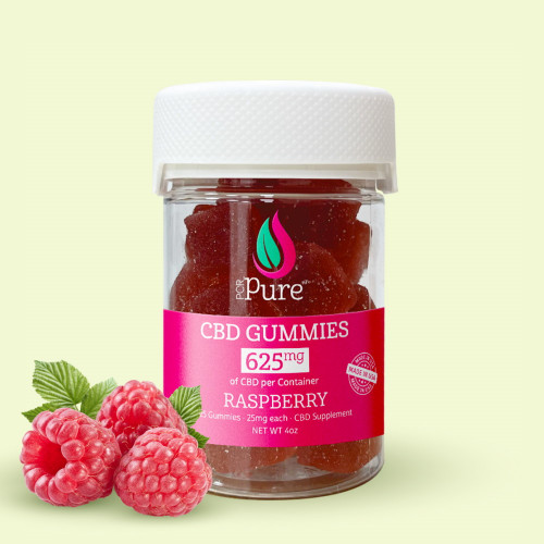 25mg Gummy Raspberry Flavor